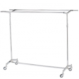 Perchero doble barra de gran resistencia.