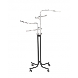 Perchero de cuatro brazos