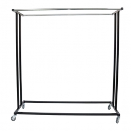 Perchero industrial 2 barras de 150cms