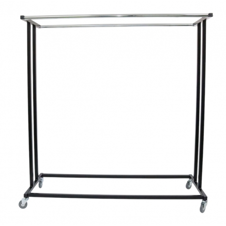 Perchero industrial 2 barras de 150cms